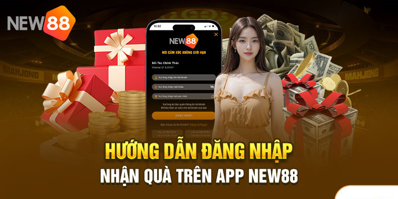 Các bước để đăng nhập tài khoản New88 trên điện thoại